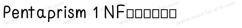Pentaprism 1 NF字体转换